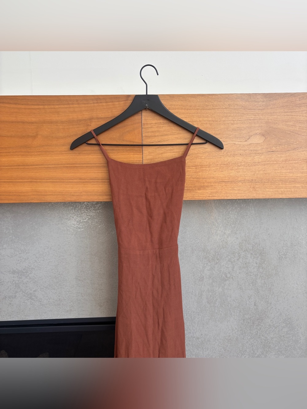 Reformation Open Back Midi Dress, Size 0 - Picture 2 of 12